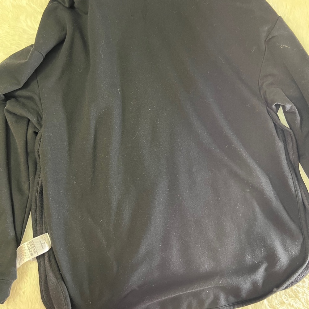 Gap Maternity Open Side Hoodie - Black/Medium - Picture 6 of 6